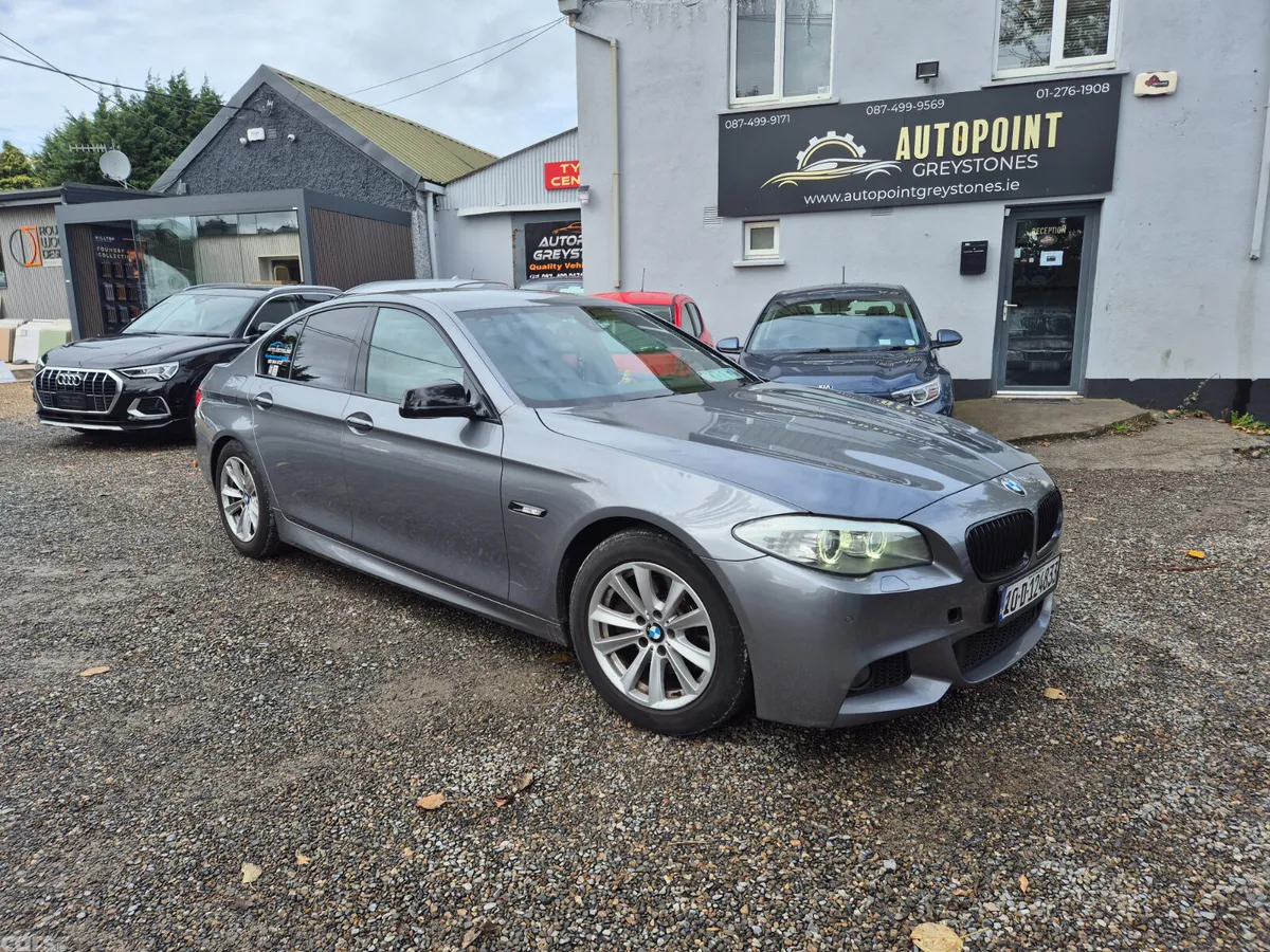 BMW 5-Series Saloon, Diesel, 2010, Grey