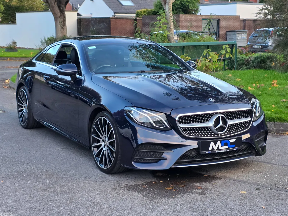 Mercedes-Benz E-Class Coupe, Diesel, 2017, Blue