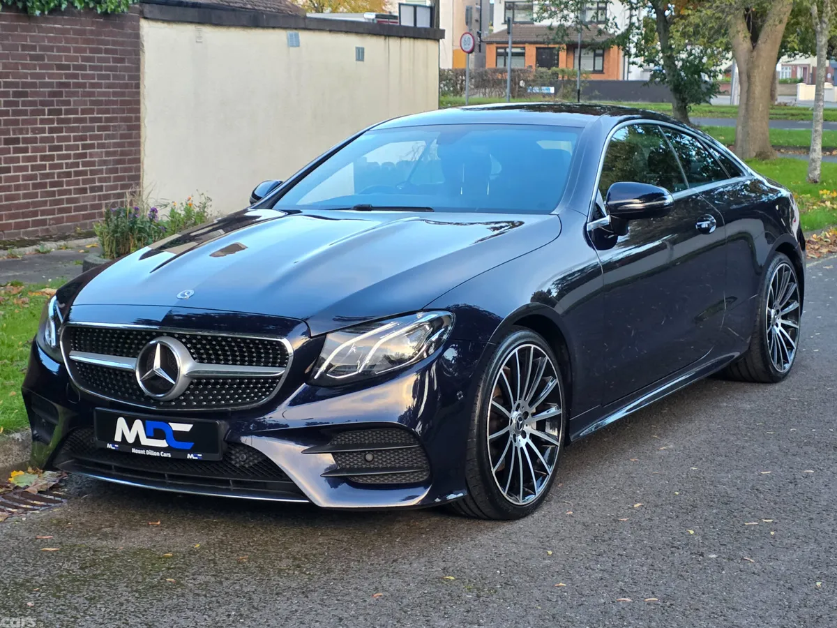 Mercedes-Benz E-Class Coupe, Diesel, 2017, Blue