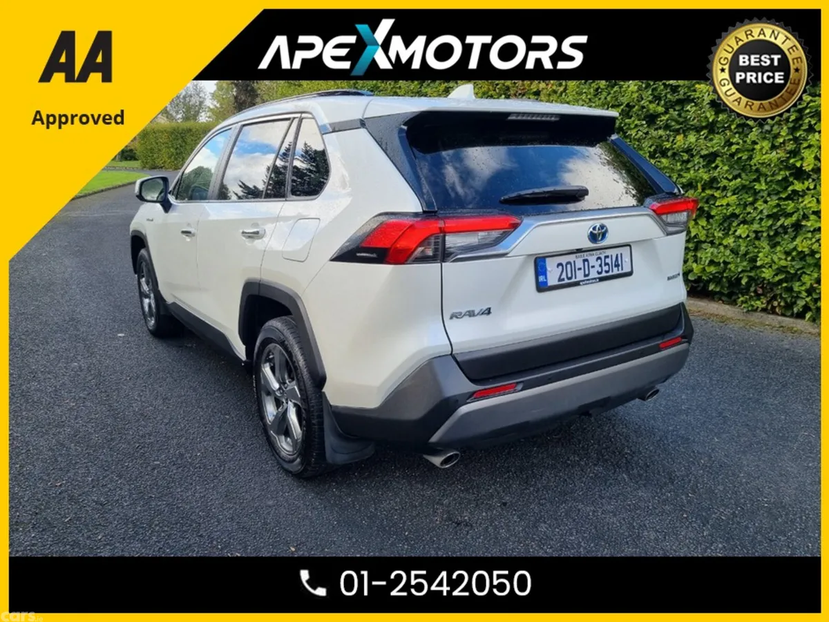 Toyota RAV4 SUV, Petrol Hybrid, 2020, White