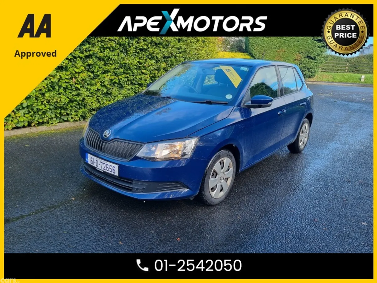 Skoda Fabia Hatchback, Petrol, 2016, Blue