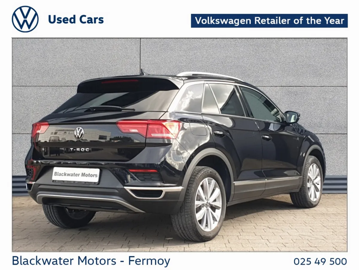 Volkswagen T-Roc Hatchback, Petrol, 2021, Black