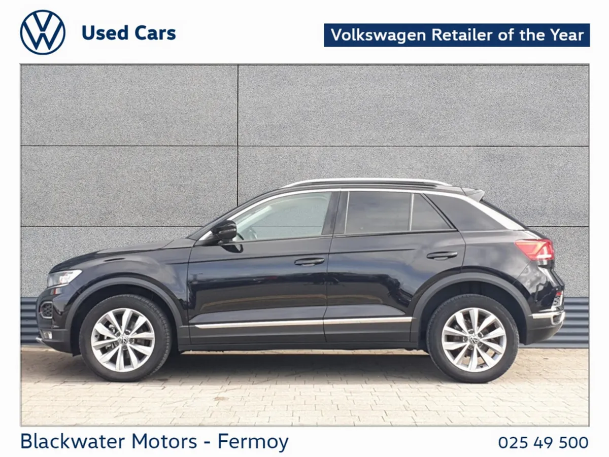 Volkswagen T-Roc Hatchback, Petrol, 2021, Black