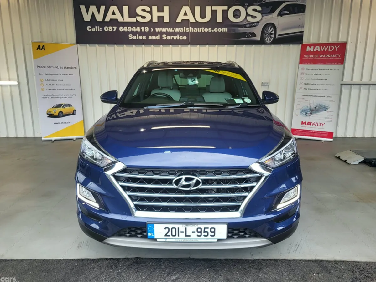 Hyundai Tucson MPV, Diesel, 2020, Blue