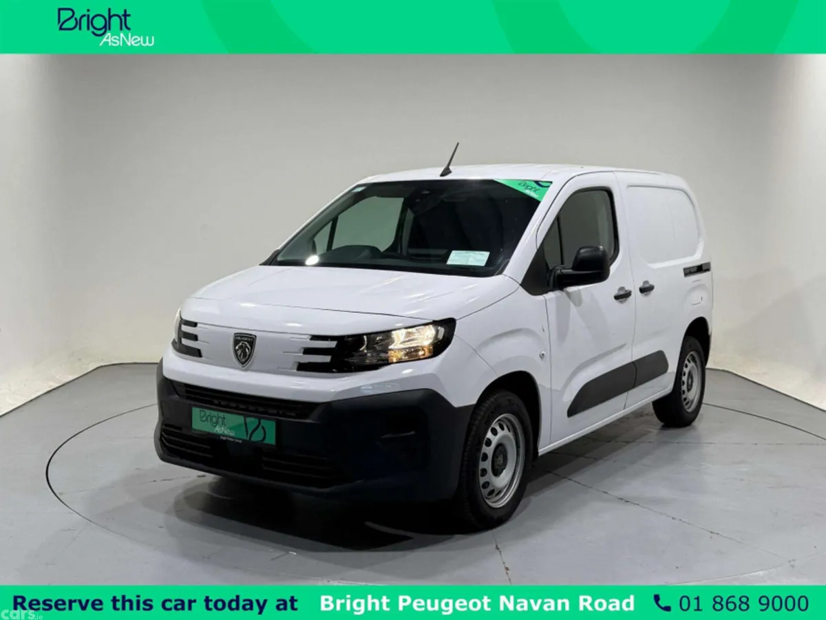 Peugeot Partner Van, Diesel, 2026, White