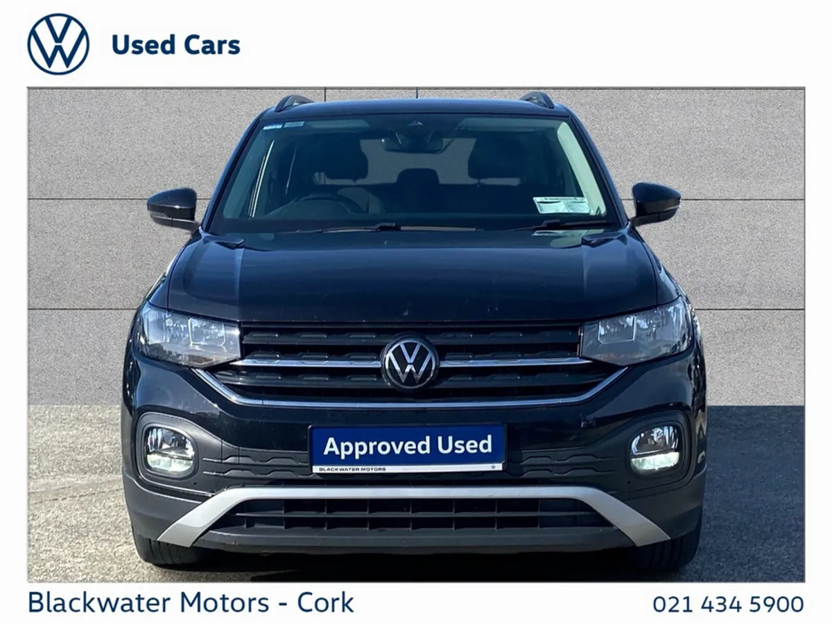Volkswagen T-Cross SUV, Petrol, 2023, Black