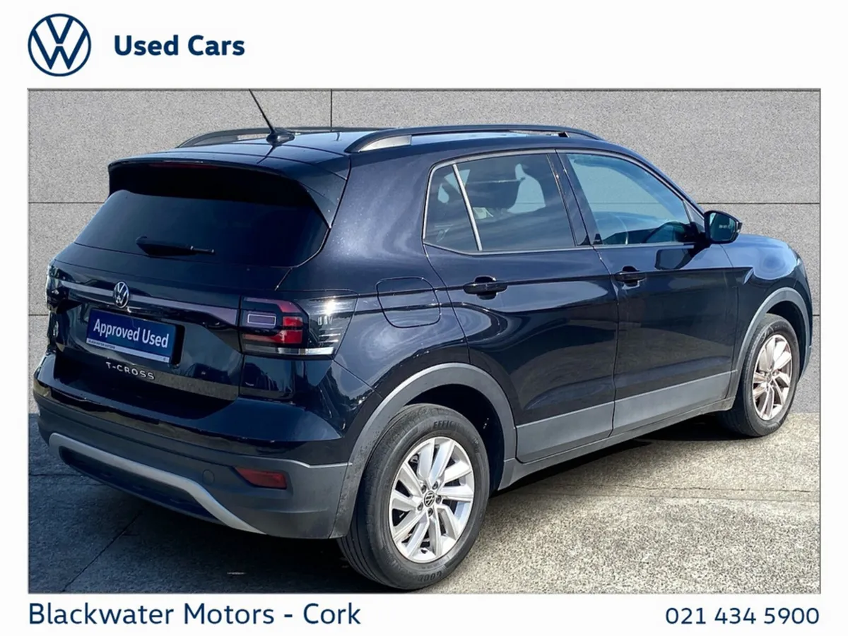 Volkswagen T-Cross SUV, Petrol, 2023, Black