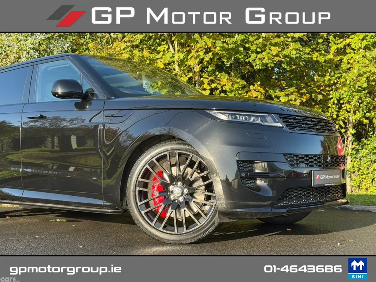 Land Rover Range Rover Sport Estate, Petrol Plug-in Hybrid, 2024, Black