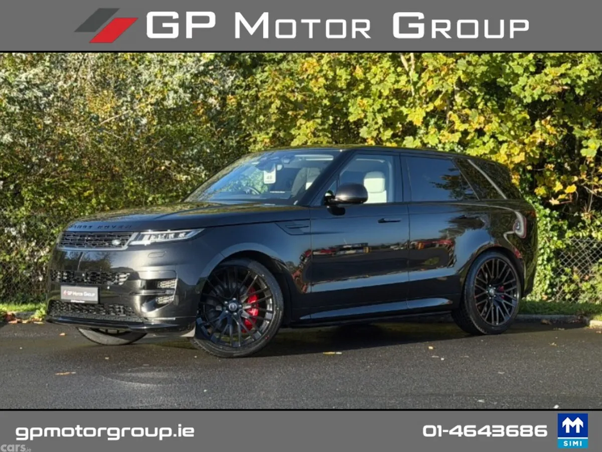Land Rover Range Rover Sport Estate, Petrol Plug-in Hybrid, 2024, Black