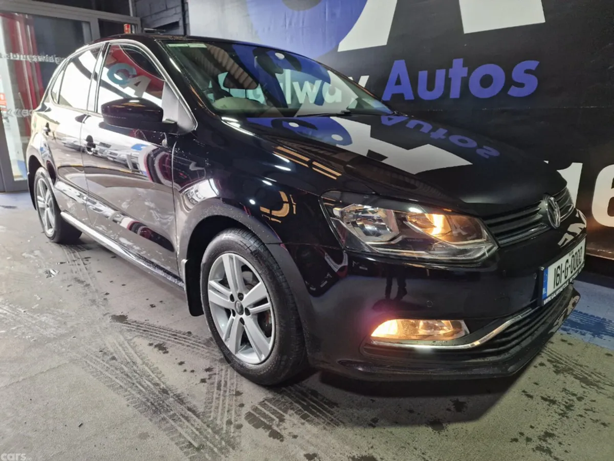 Volkswagen Polo Hatchback, Petrol, 2016, Black