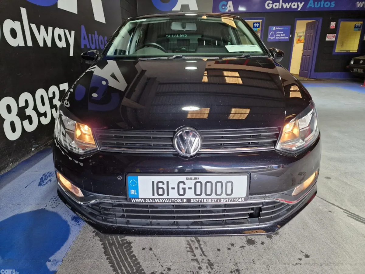 Volkswagen Polo Hatchback, Petrol, 2016, Black