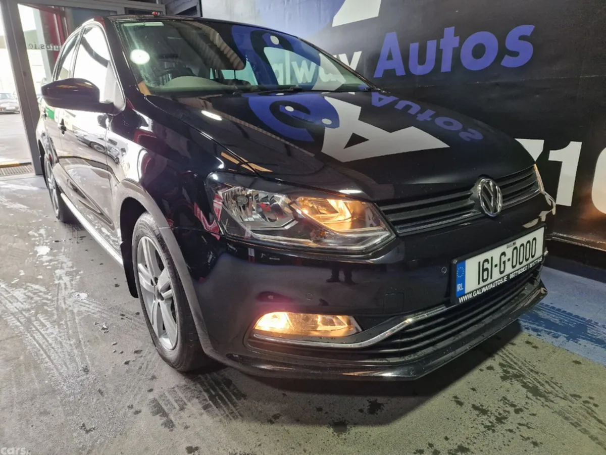 Volkswagen Polo Hatchback, Petrol, 2016, Black