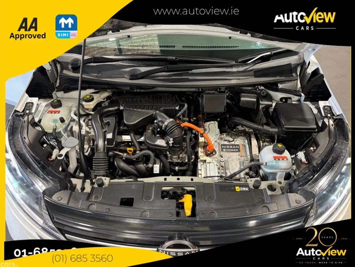 Nissan Note Hatchback, Petrol Hybrid, 2024, White