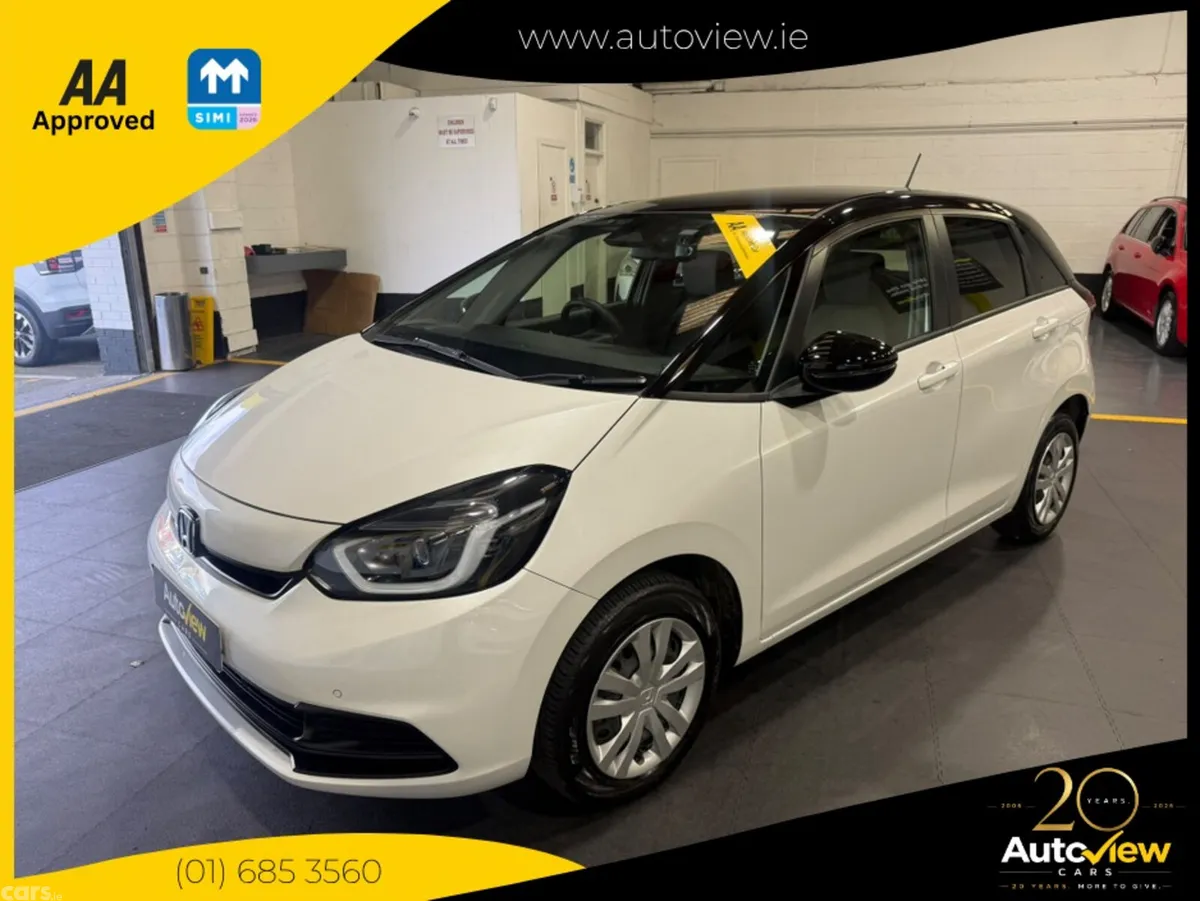Honda Fit Hatchback, Petrol Hybrid, 2023, White