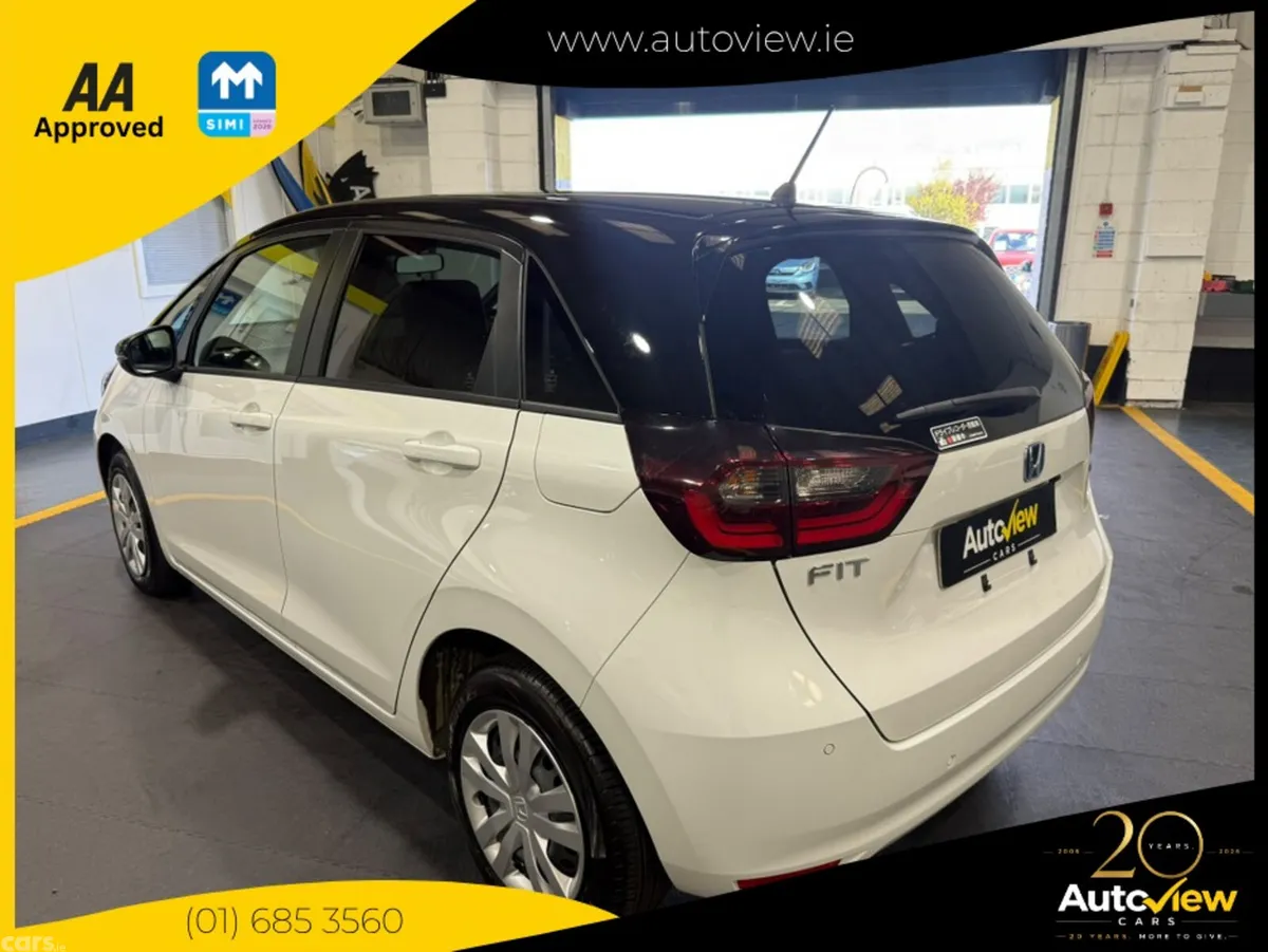 Honda Fit Hatchback, Petrol Hybrid, 2023, White