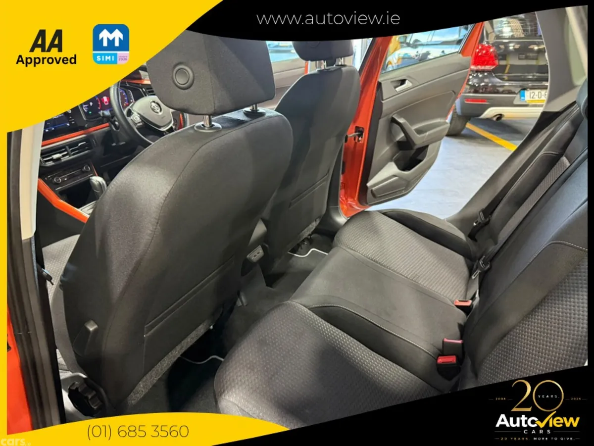 Volkswagen Polo Hatchback, Petrol, 2019, Orange