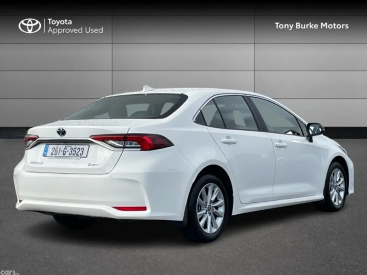 Toyota Corolla Saloon, Petrol Hybrid, 2026, White