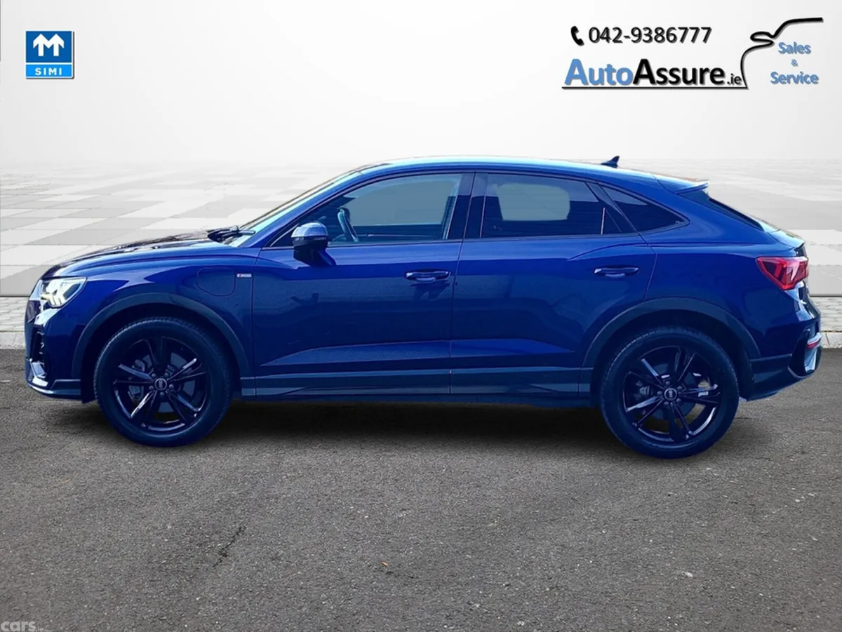 Audi Q3 Estate, Petrol Hybrid, 2023, Blue