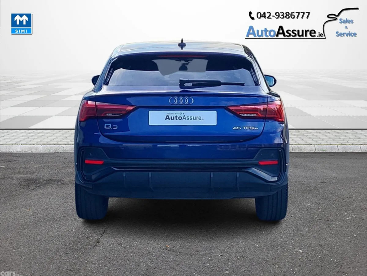 Audi Q3 Estate, Petrol Hybrid, 2023, Blue