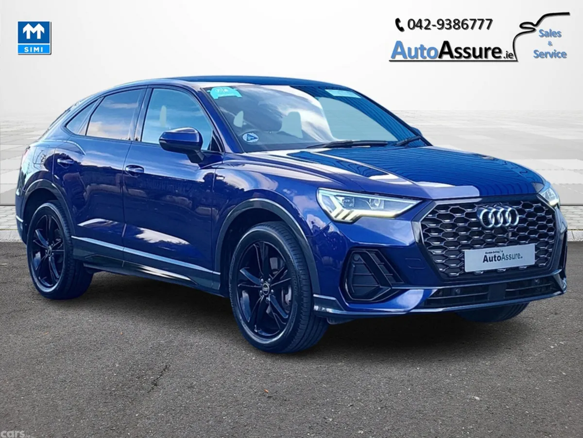 Audi Q3 Estate, Petrol Hybrid, 2023, Blue