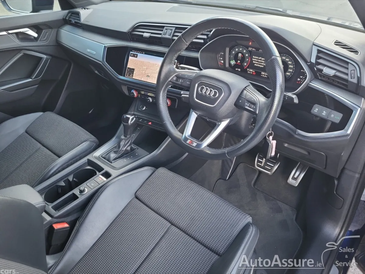Audi Q3 Estate, Petrol Hybrid, 2023, Blue
