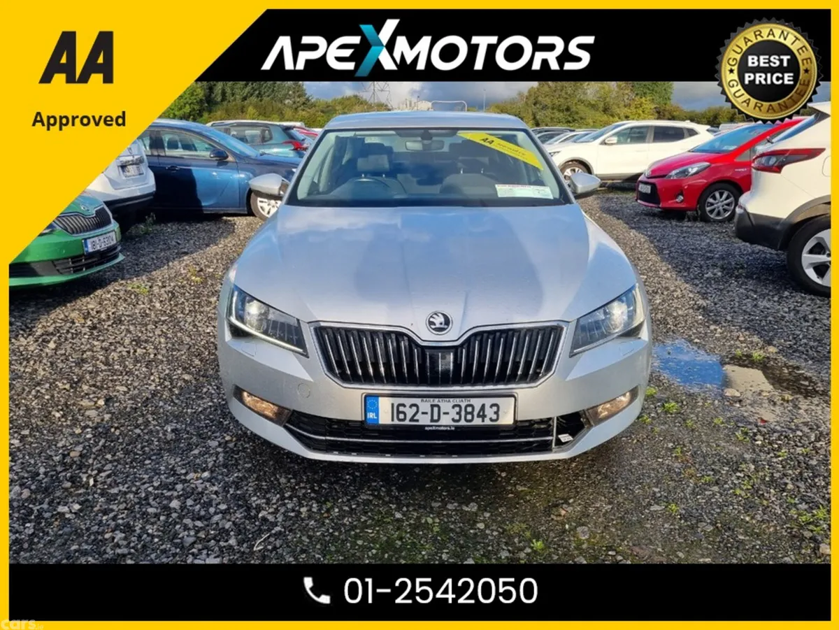 Skoda Superb Hatchback, Diesel, 2016, Silver