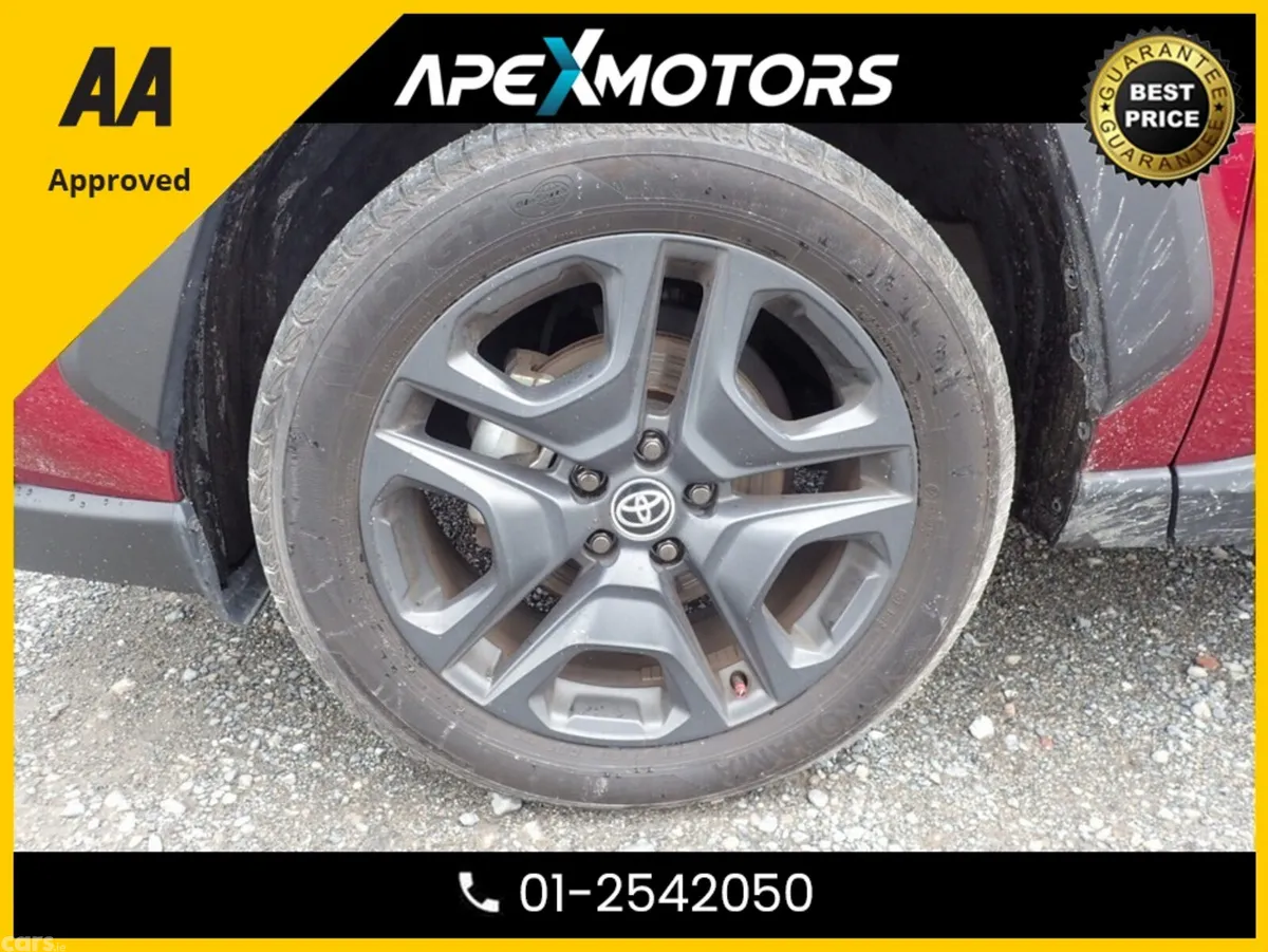 Toyota RAV4 SUV, Petrol Hybrid, 2023, Red