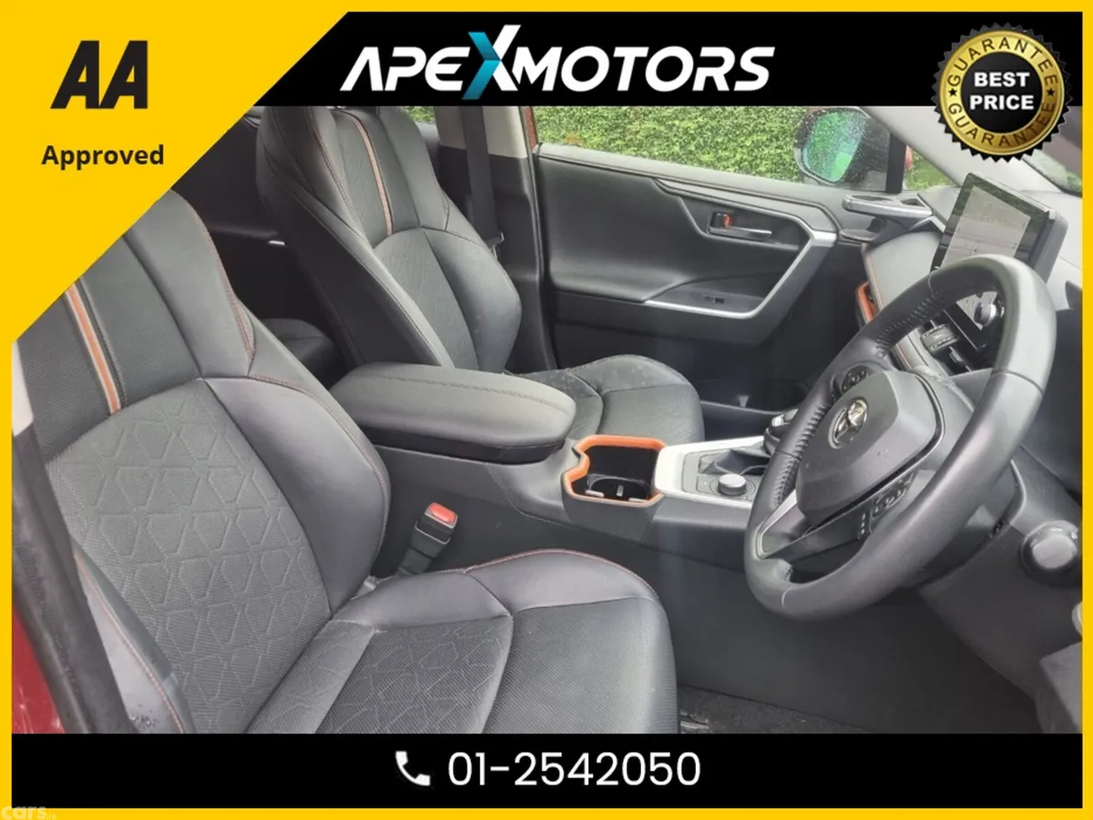 Toyota RAV4 SUV, Petrol Hybrid, 2023, Red