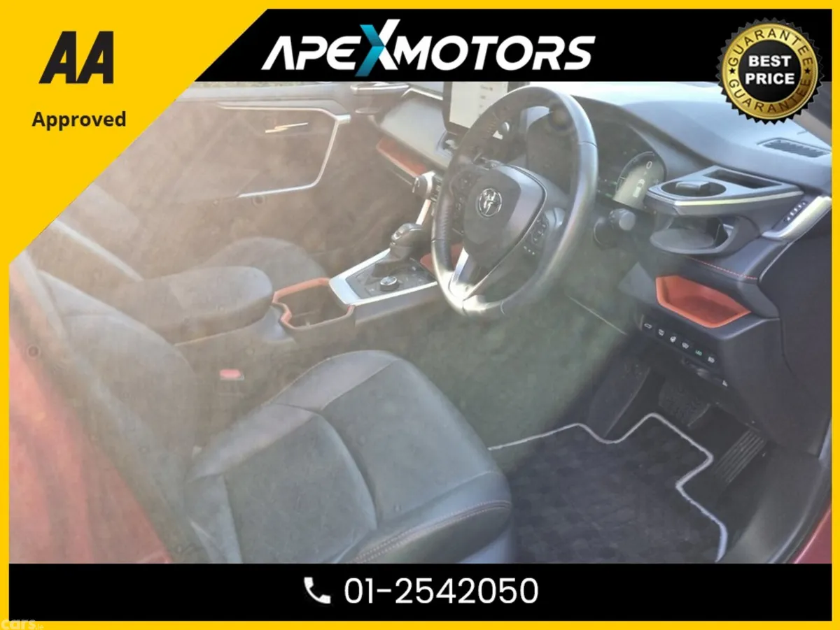 Toyota RAV4 SUV, Petrol Hybrid, 2023, Red