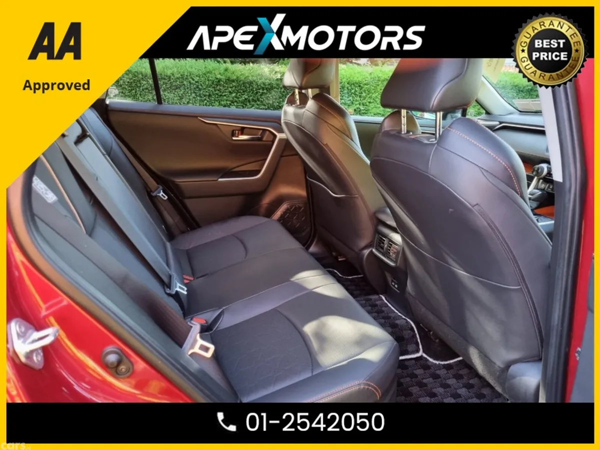 Toyota RAV4 SUV, Petrol Hybrid, 2023, Red