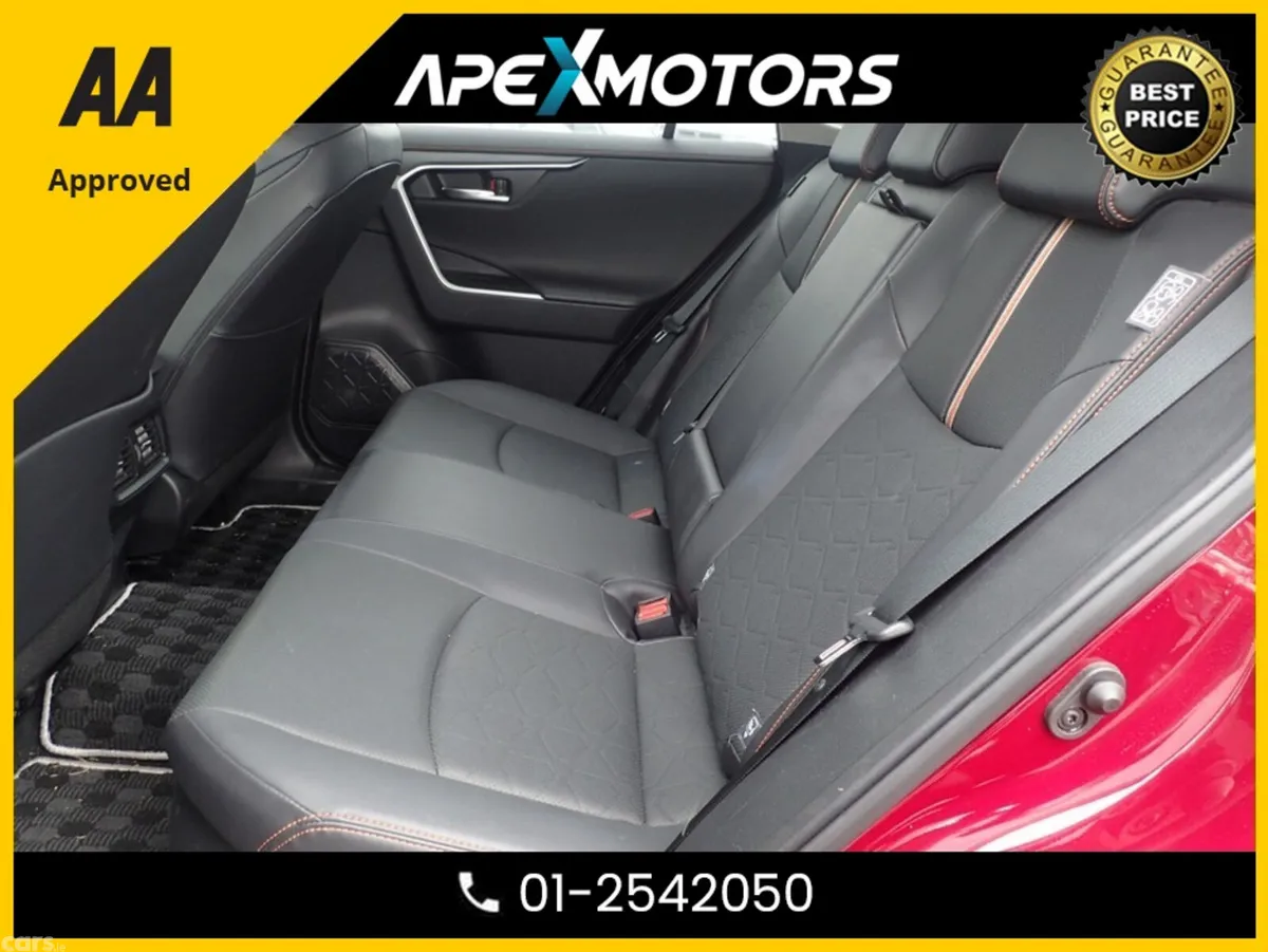 Toyota RAV4 SUV, Petrol Hybrid, 2023, Red