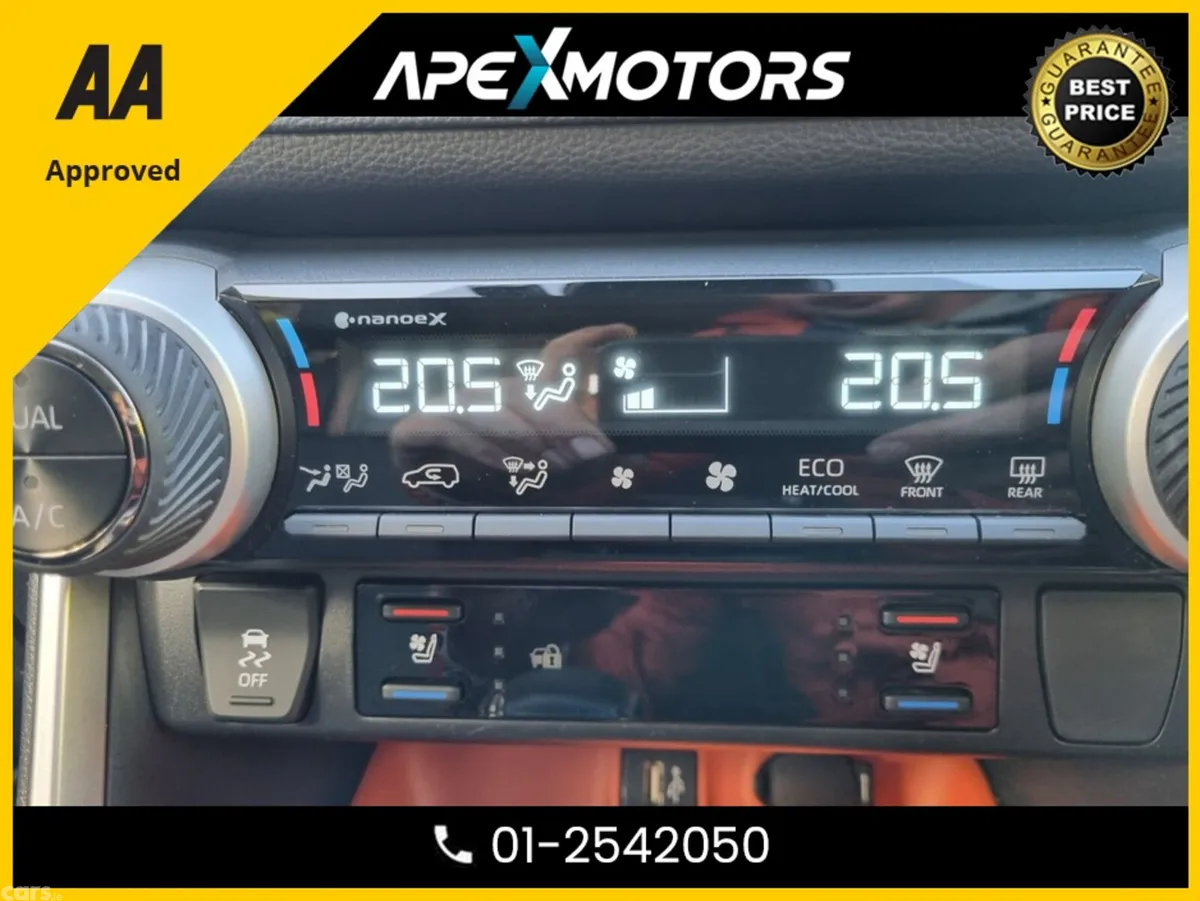 Toyota RAV4 SUV, Petrol Hybrid, 2023, Red