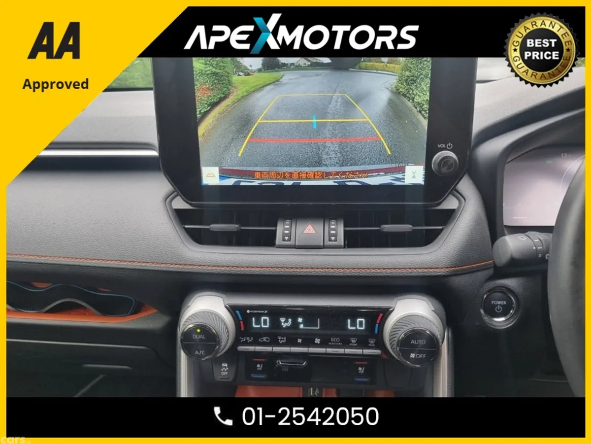 Toyota RAV4 SUV, Petrol Hybrid, 2023, Red
