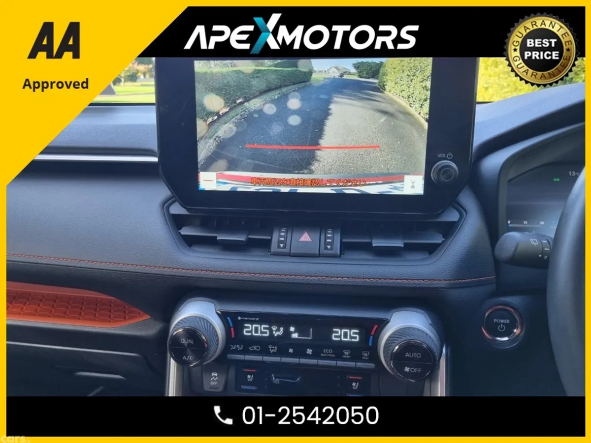 Toyota RAV4 SUV, Petrol Hybrid, 2023, Red