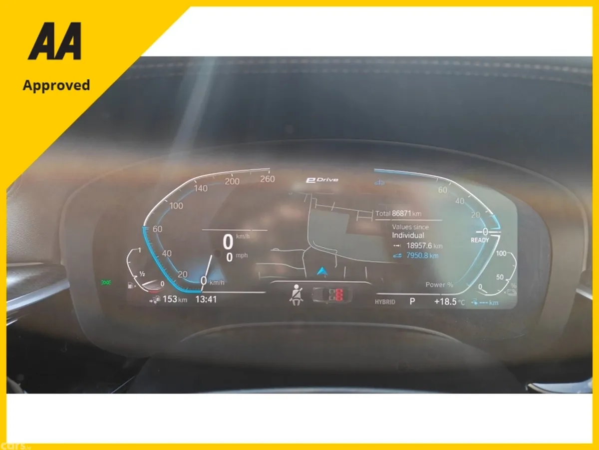 BMW 5-Series Saloon, Petrol Plug-in Hybrid, 2022, Black