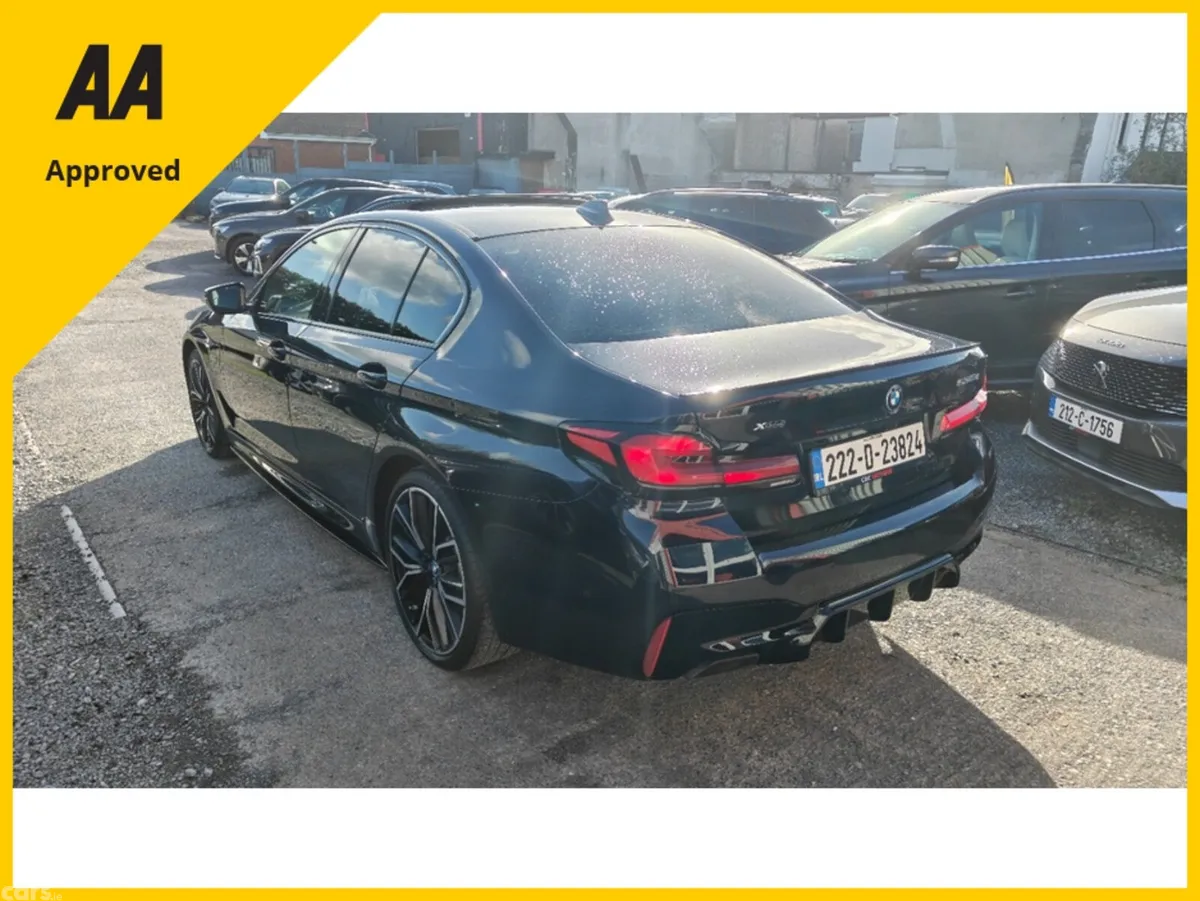 BMW 5-Series Saloon, Petrol Plug-in Hybrid, 2022, Black