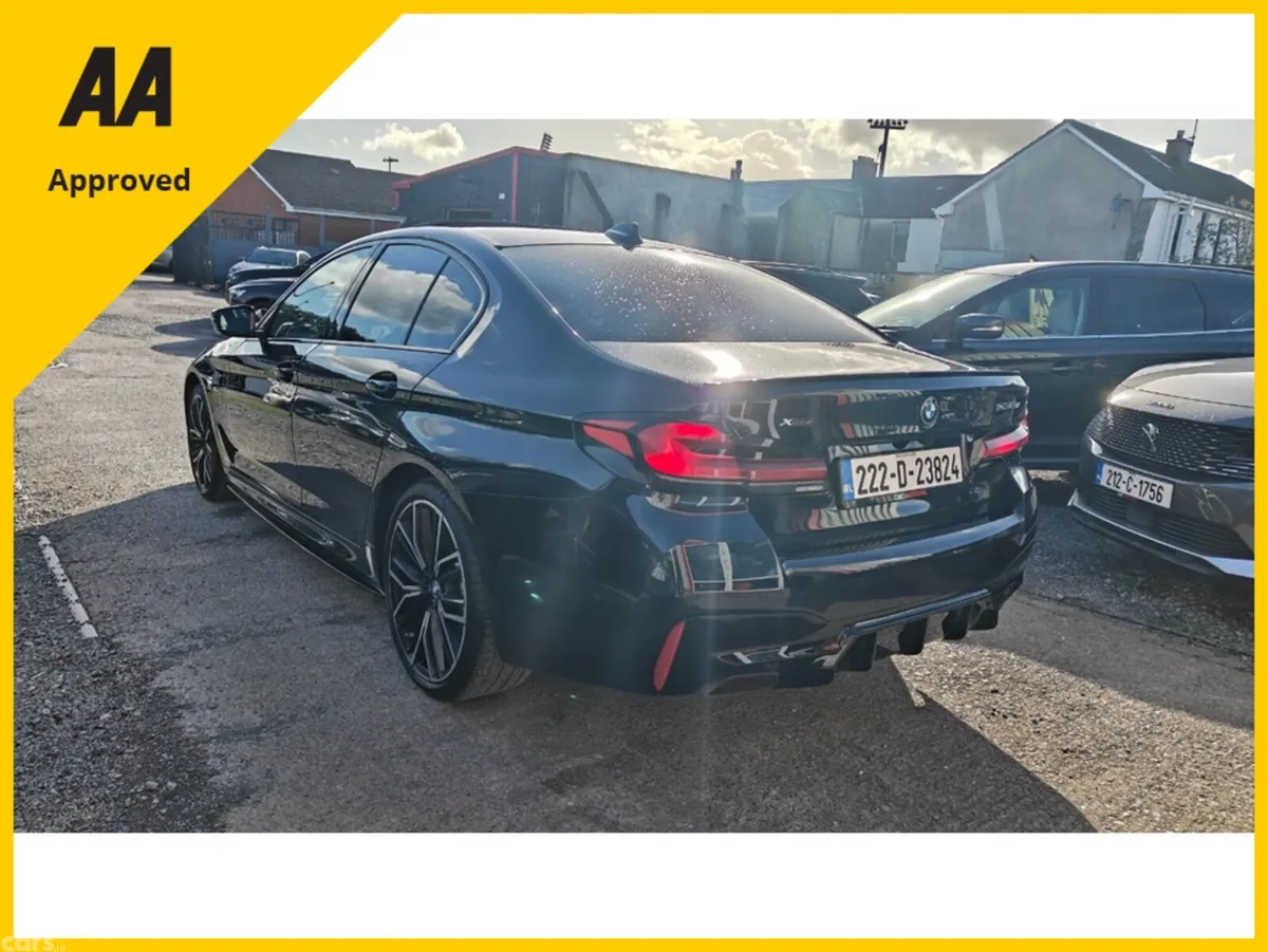 BMW 5-Series Saloon, Petrol Plug-in Hybrid, 2022, Black
