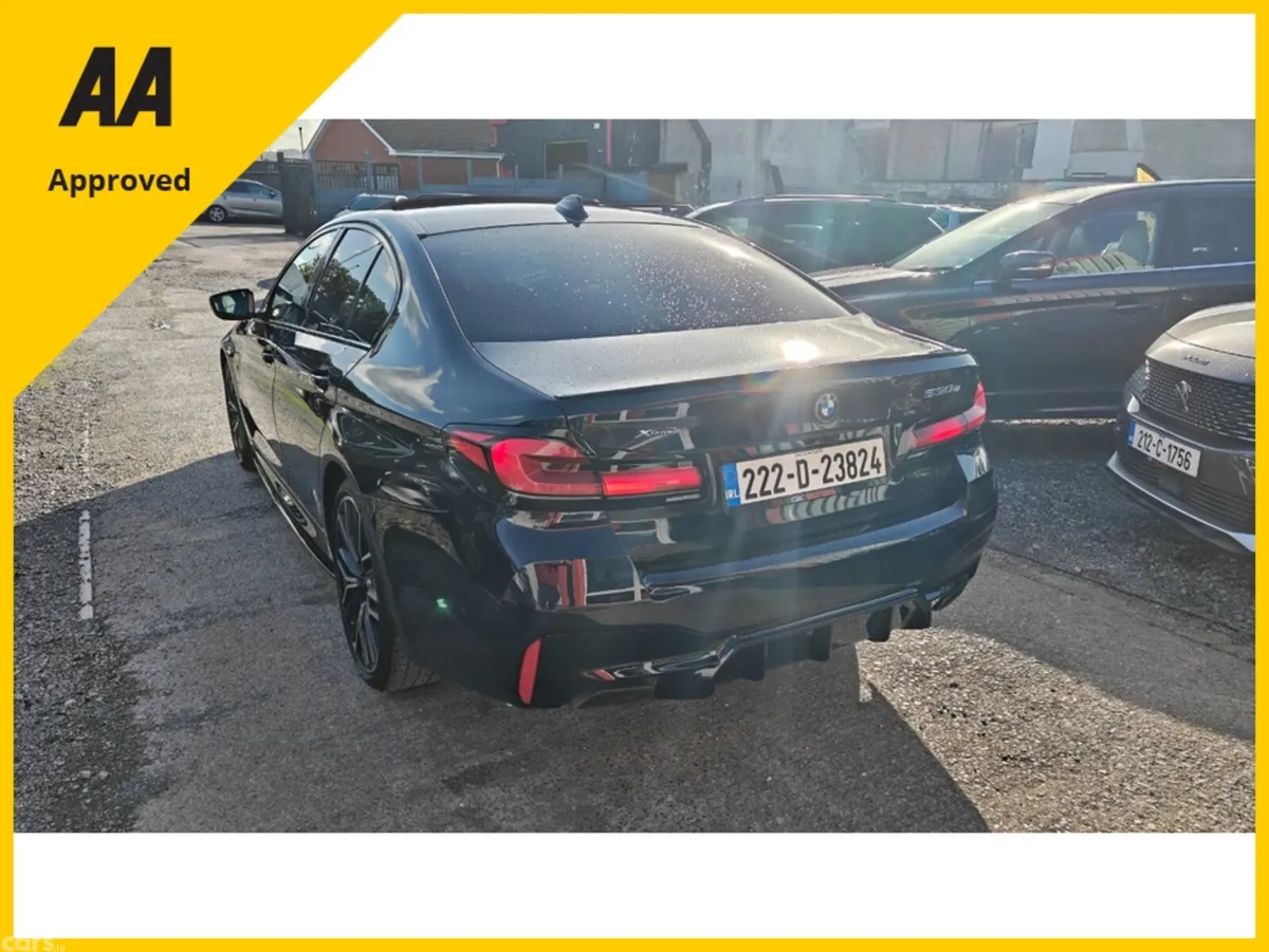 BMW 5-Series Saloon, Petrol Plug-in Hybrid, 2022, Black