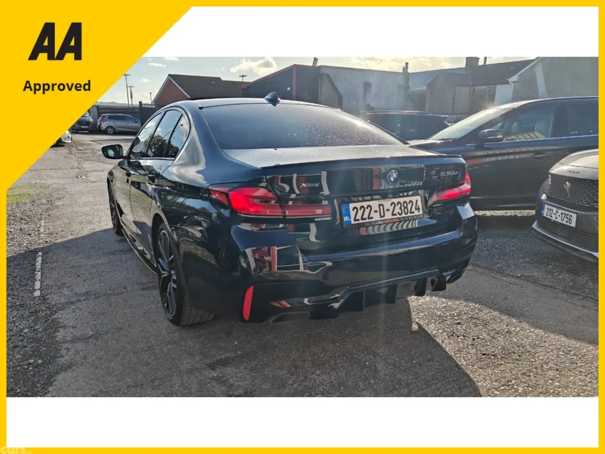 BMW 5-Series Saloon, Petrol Plug-in Hybrid, 2022, Black