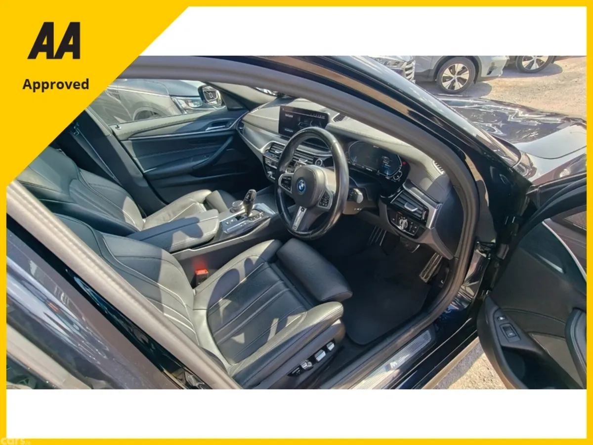 BMW 5-Series Saloon, Petrol Plug-in Hybrid, 2022, Black