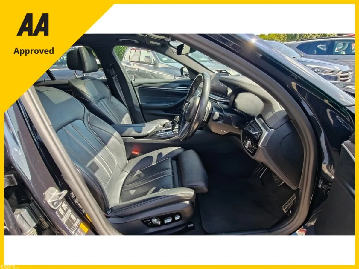 BMW 5-Series Saloon, Petrol Plug-in Hybrid, 2022, Black