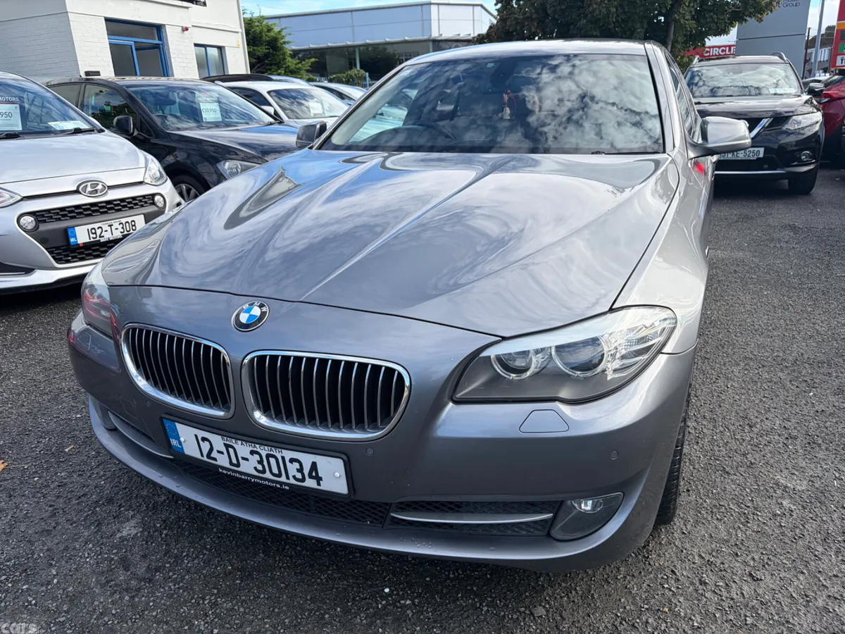 BMW 5-Series Saloon, Diesel, 2012, Grey