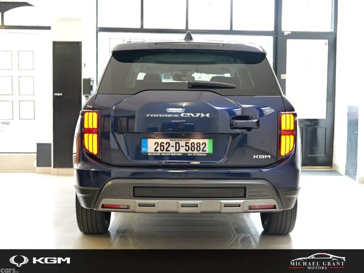 KGM Torres EVX SUV, Electric, 2026, Blue