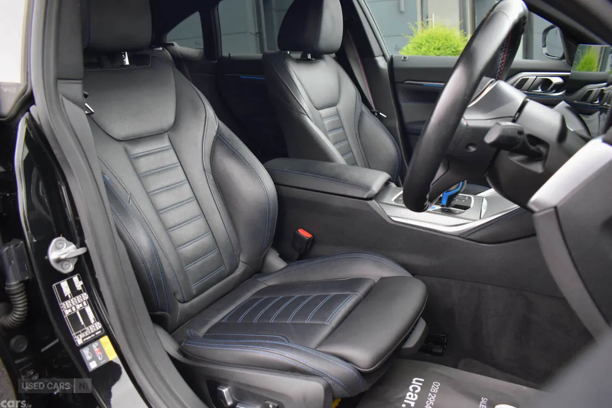 BMW i4 Hatchback, Electric, 2022, Black