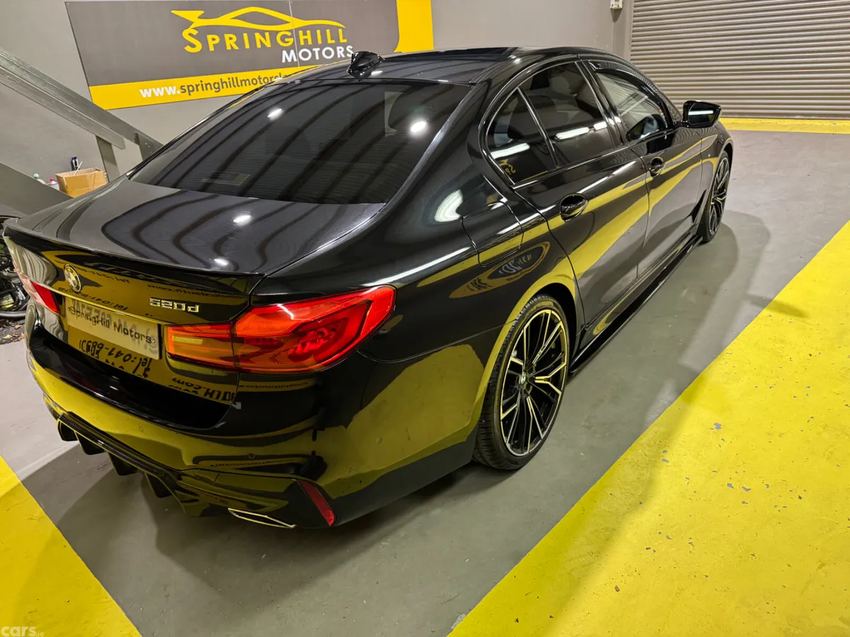 BMW 5-Series Saloon, Diesel, 2019, Black