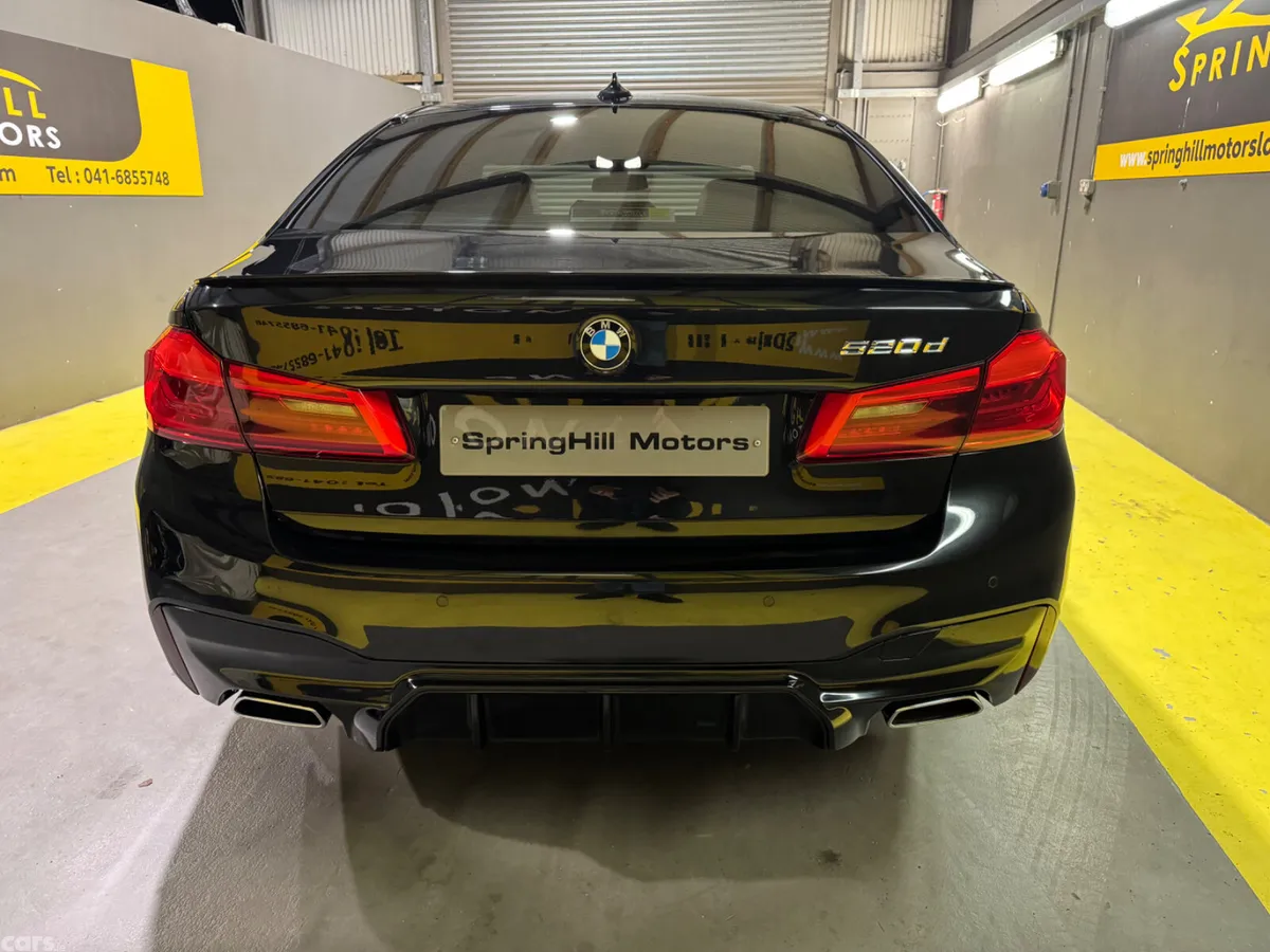 BMW 5-Series Saloon, Diesel, 2019, Black