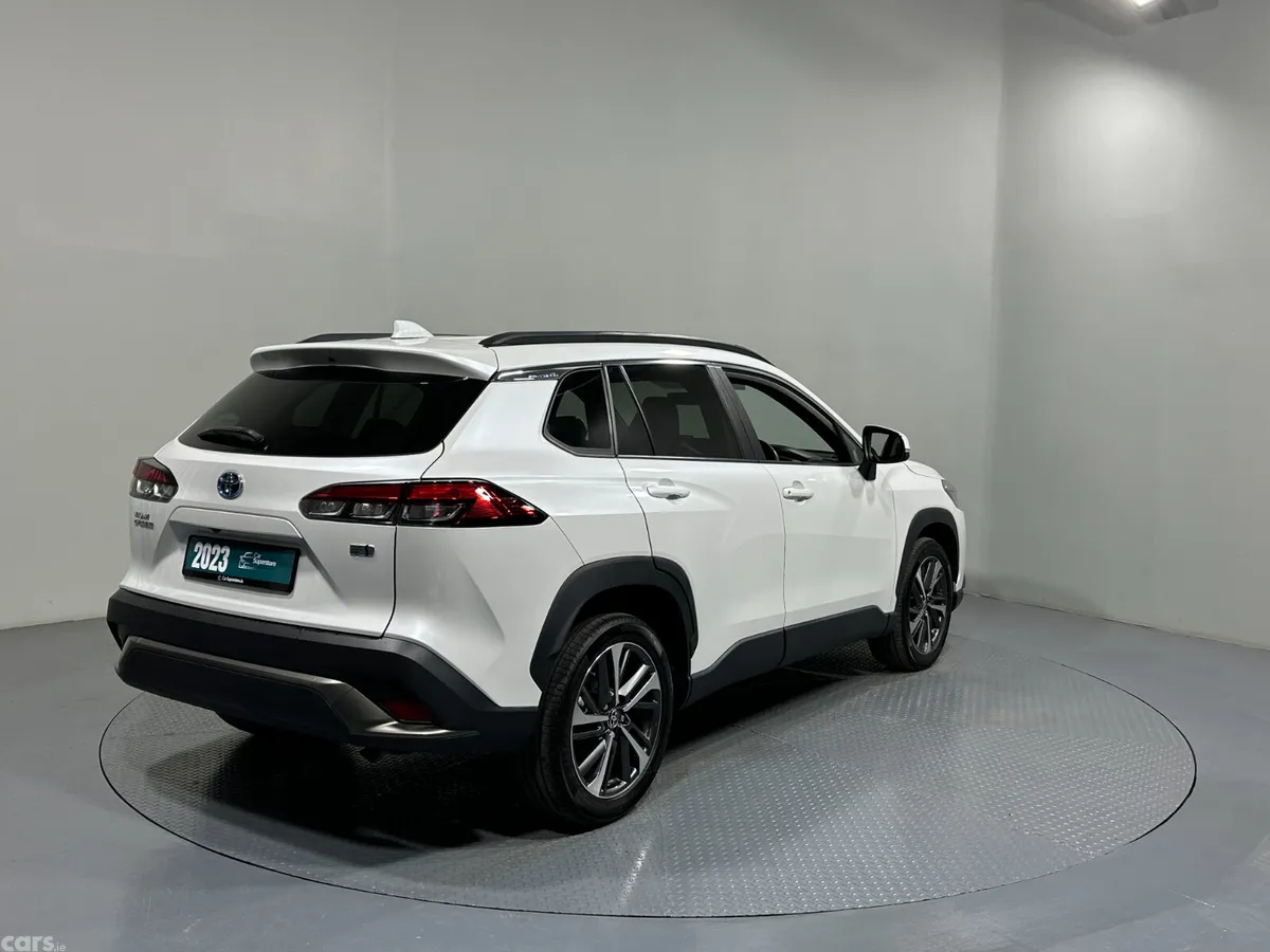 Toyota Corolla Cross SUV, Petrol Hybrid, 2023, White