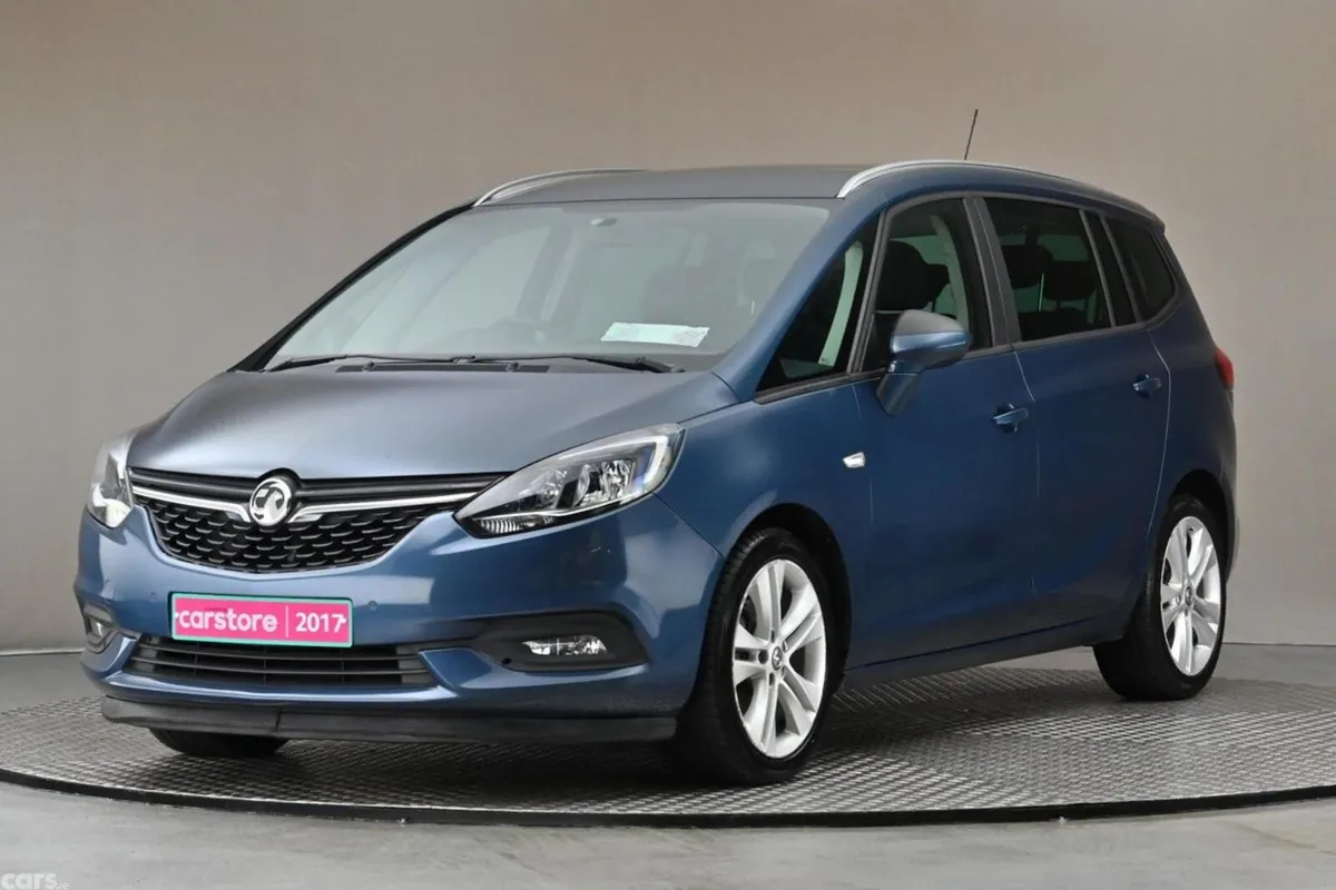 Vauxhall Zafira MPV, Petrol, 2017, Blue