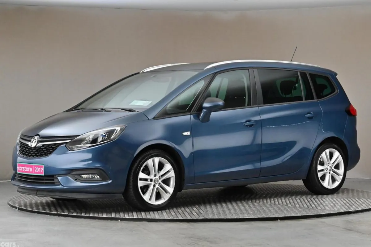 Vauxhall Zafira MPV, Petrol, 2017, Blue