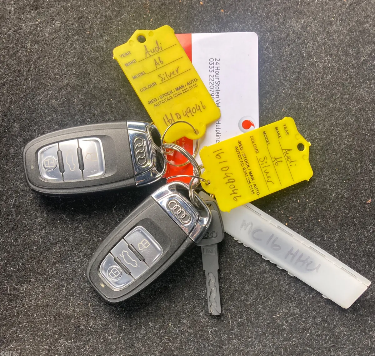 Audi A6 Saloon, Diesel, 2016, Grey